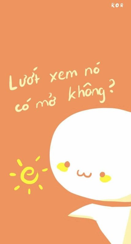 Hình nền đẹp cute có chữ với các họa tiết dễ thương và thông điệp yêu đời, tạo cảm giác vui tươi mỗi khi nhìn vào.