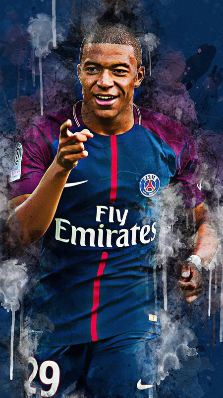 Chất lượng hình nền Mbappe 4K sắc nét giúp bạn tận hưởng từng chi tiết của siêu sao bóng đá này.