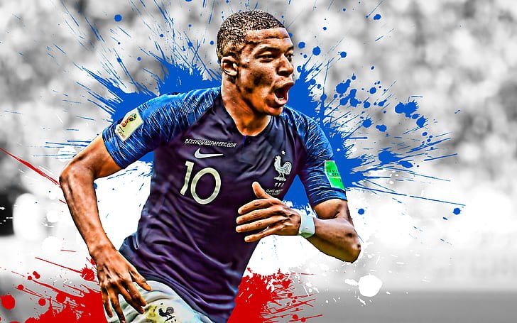 Mbappe hình nền với nụ cười rạng rỡ sẽ mang đến năng lượng tích cực mỗi ngày.